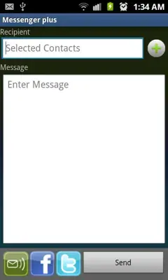 Messenger plus android App screenshot 1